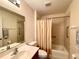 Clean bathroom with shower and tub at 1033 Sw 159Th St, Ocala, FL 34473