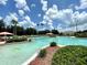 Large community pool with lap lanes and a shallow area at 1033 Sw 159Th St, Ocala, FL 34473