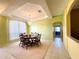 Spacious dining room with a six-chair table and access to other rooms at 1033 Sw 159Th St, Ocala, FL 34473