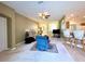 Open concept living room, kitchen, and dining area at 1033 Sw 159Th St, Ocala, FL 34473