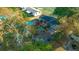 Aerial view showcasing the home and spacious backyard at 14746 Sw 41St Avenue Rd, Ocala, FL 34473