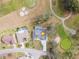 Aerial view of house, pool, and golf course at 17999 Se 99Th Ave, Summerfield, FL 34491
