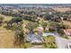 Aerial view showcasing the home's location and backyard at 17999 Se 99Th Ave, Summerfield, FL 34491