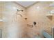 Bathroom stall shower featuring a shower head and grab bars at 2105 Sw 4Th St, Ocala, FL 34471