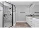 Bathroom boasts a large shower and double vanity at 4065 Sw 5Th Ave, Ocala, FL 34471
