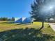 Outdoor racquetball court and bench at 4698 Sw Zinnia, Dunnellon, FL 34431
