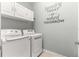 Bright laundry room with LG washer and dryer at 6689 Sw 95Th Cir, Ocala, FL 34481