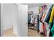 Spacious walk-in closet with ample shelving and hanging space at 772 Horseman Dr, Port Orange, FL 32127