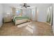 Spacious bedroom with king-size bed and large walk-in closet at 772 Horseman Dr, Port Orange, FL 32127