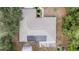 Aerial view of a house roof with solar panels at 8465 Sw 202Nd Ter, Dunnellon, FL 34431