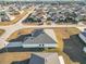 Aerial view of a house and surrounding area at 9125 Se 47 Court Rd, Ocala, FL 34480