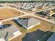 Aerial view of a house and surrounding area at 9125 Se 47 Court Rd, Ocala, FL 34480