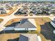 Aerial view of a house and surrounding area at 9125 Se 47 Court Rd, Ocala, FL 34480