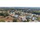 Aerial view of a residential neighborhood near a lake at 9910 Se 138Th Loop, Summerfield, FL 34491