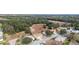 Aerial view of homes situated near a wooded area at 9910 Se 138Th Loop, Summerfield, FL 34491