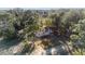 Aerial view of a house with a spacious yard at 15002 Sw 27 St, Ocala, FL 34481