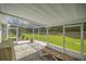 Screened patio with pavers and grassy backyard at 17380 Se 98Th Cir, Summerfield, FL 34491