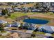 Aerial view of upscale homes and golf course community at 2045 Nw 56Th Ter, Ocala, FL 34482