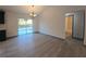 Dining room with sliding glass doors leading to backyard at 262 Locust Rd, Ocala, FL 34472