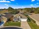 Aerial view of single-story home with landscaped yard at 4 Diamond Cove Ct, Ocala, FL 34472