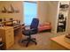 Home office with desk, chair, and storage at 8187 Sw 60Th Ter, Ocala, FL 34476