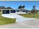 Charming single-story home with covered parking, a well-manicured lawn, and mature landscaping at 8973 Sw 101St Ln, Ocala, FL 34481