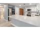 Renovated kitchen boasting white cabinets and quartz countertops at 15154 Sw 38Th Cir, Ocala, FL 34473