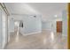 Bright living room with light grey walls and wood-look floors at 15154 Sw 38Th Cir, Ocala, FL 34473