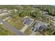 Aerial view showcasing home's location in residential area at 16689 Sw 22Nd Terrace Rd, Ocala, FL 34473