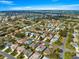 Property location shown in a wide aerial view of the neighborhood at 1918 Walden Way, The Villages, FL 32162