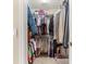 Well-organized closet with ample hanging space and shelving at 1918 Walden Way, The Villages, FL 32162