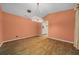 Simple dining room features light walls and wood-look floors at 1981 Se 54Th Ter, Ocala, FL 34480