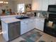 Spacious kitchen with island, stainless steel appliances, and ample counter space at 2969 Sw 142Nd Ln, Ocala, FL 34473