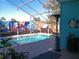 Spacious pool and patio area with a heater at 2969 Sw 142Nd Ln, Ocala, FL 34473