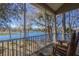 Relaxing screened porch overlooking a tranquil lake at 4925 Cr 309B, Lake Panasoffkee, FL 33538