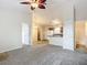 Open floor plan features living room, kitchen, and bath at 5 Walnut Ct, Ocala, FL 34480