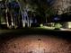 Backyard at night with landscape lighting at 5224 Se 44Th Cir, Ocala, FL 34480