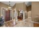 Elegant entryway with tile flooring and office space at 5224 Se 44Th Cir, Ocala, FL 34480