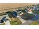 Aerial view of single-story house with pool and fenced backyard at 5525 Sw 80Th Pl, Ocala, FL 34476