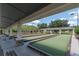 Well-maintained bocce ball courts with covered seating areas for relaxing game days at 6758 Sw 94Th Cir, Ocala, FL 34481