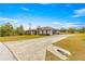 Single-story house with a long driveway at 7 Bahia Circle Loop, Ocala, FL 34472