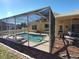 Relaxing screened pool and patio area, perfect for outdoor enjoyment at 11105 Sw 69Th Cir, Ocala, FL 34476