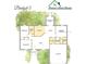 Bridge II floor plan showcasing a spacious living area and screened lanai at 18 Juniper Trl, Ocala, FL 34480