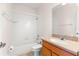 Clean bathroom with tub and shower at 231 Ne 28Th Ave # 204, Ocala, FL 34470