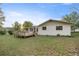 House and backyard with large deck at 4377 Ne 13Th St, Ocala, FL 34470