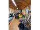 Interior of a well-organized storage shed at 5579 Se 44Th Cir, Ocala, FL 34480