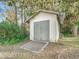 Small shed nestled in a wooded setting at 9050 Sw 190Th Cir, Dunnellon, FL 34432