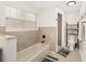 Well-appointed bathroom with tub, shower and modern fixtures at 13740 Sw 49Th Pl, Ocala, FL 34481