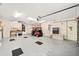 Spacious garage with golf cart and ample storage at 15692 Sw 11Th Court Rd, Ocala, FL 34473
