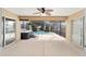 Relaxing screened patio with pool, spa, and ample seating at 15692 Sw 11Th Court Rd, Ocala, FL 34473